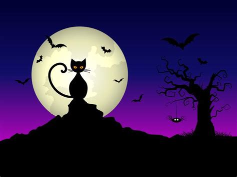 Halloween night background 236734 Vector Art at Vecteezy