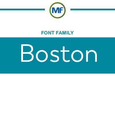 Download Boston Fonts | MaisFontes