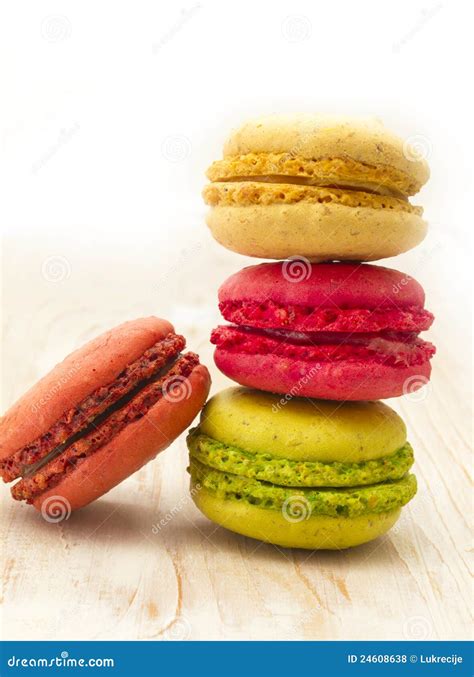 Colorful Macaroons Stock Photo Image Of Coffee Assorted 24608638