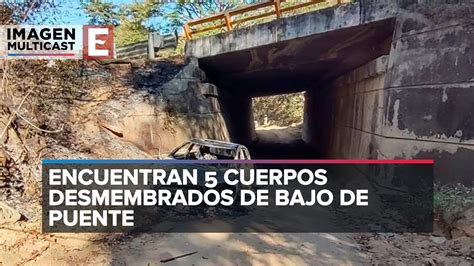 Hallan Cinco Cuerpos Desmembrados En Acapulco Youtube