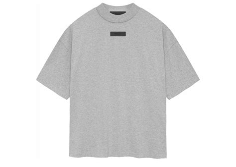 Fear Of God Essentials Core Collection Crewneck T Shirt Light Heather