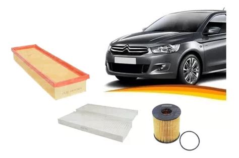 Kit Filtros Citroen C Elysee Aire Polen Aceite