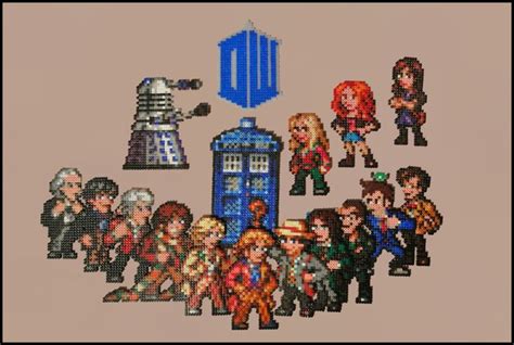 Doctor Who Gang 02 2014 By Jelizaveta On DeviantART Perler Bead Art