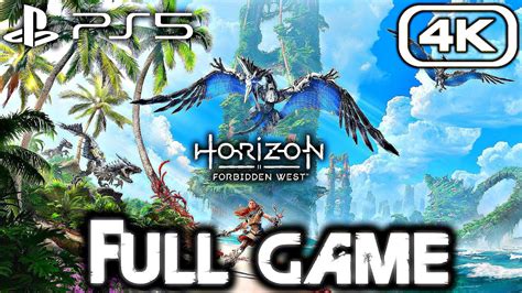 Horizon Forbidden West Ps5 Gameplay Walkthrough Full Game 4k 60fps No