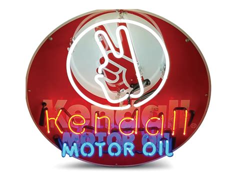 Kendall Neon Tin Sign Auburn Fall Rm Sotheby S