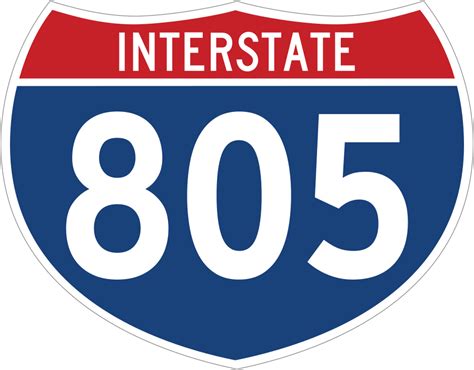 interstate  sign sticker