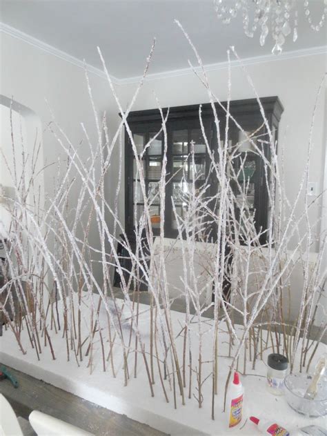 beyond the portico: WINTER WONDERLAND CENTERPIECES WITH DIY "ICY ...