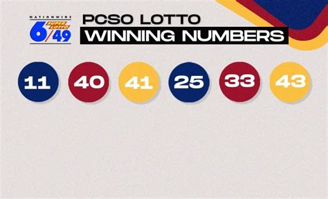 PCSO Lotto Results Sept 29 2022 The Manila Times