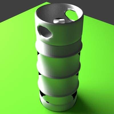 gallons steel slim barrel  model  faraharis