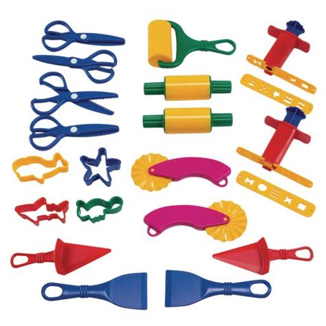 Colorations® Dough Tools Starter Set - 21 Pieces