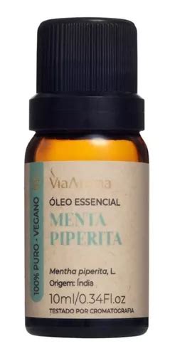 Leo Essencial Menta Piperita Via Aroma Hortelã Pimenta 10ml