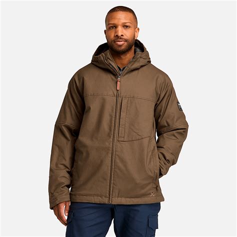 Men's Timberland PRO® GritFlex Canvas Hooded Jacket