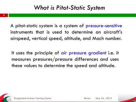 Pitot Static System Ppt