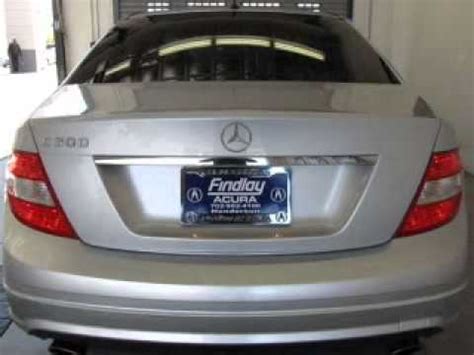 2009 Mercedes Benz C Class Henderson NV YouTube