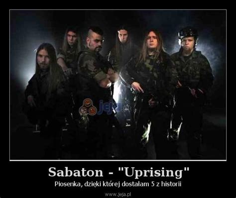 Sabaton - "Uprising" - Jeja.pl