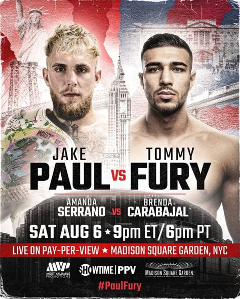 Jake Paul Set To Fight Tommy Fury At MSG In August - The Source