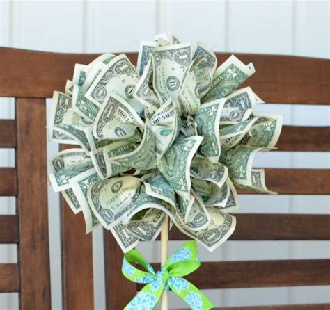 Diy Money Tree Topiary T6 Thoughtful Ts Sunburst