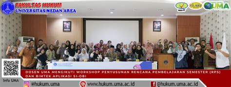 Dosen Uma Mengikuti Workshop Penyusunan Rencana Pembelajaran Semester