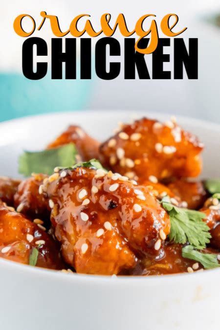 Easy Orange Chicken Recipe Under 30 Minutes Play Party Plan