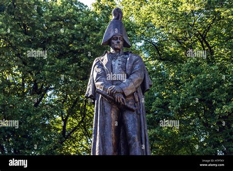 Monument Of Michael Andreas Barclay De Tolly In Esplanade Park In Riga