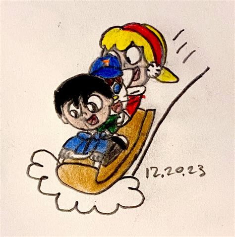 Riding Down The Sled By Spencer04 On Deviantart