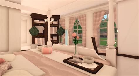 Bloxburg Blush Bedroom Aesthetic In Bedroom Aesthetic Blush