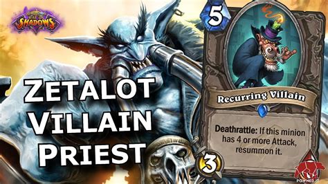 Un Priest Un Po Alternativo Zetalot Villain Priest Hearthstone Ita