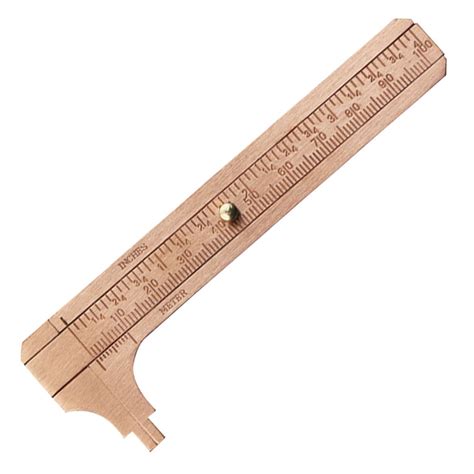 Handy Sliding Vernier Caliper Portable Brass Gauge Vernier Caliper