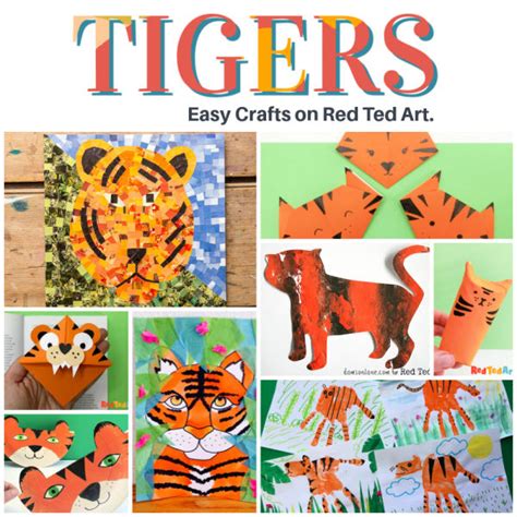 11 Must Make Easy Tiger Crafts for Kids – Kidelp Shop