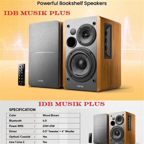 Jual Edifier R1280DB R 1280DB Powerful Bookshelf Speaker Bluetooth