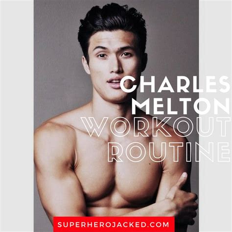 Train Like Riverdale S Reggie Mantle Charles Melton Workout Routine