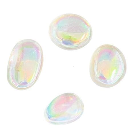 Rainbow Aura Quartz Gallet- For Balance and Introspection