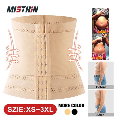 Women Full Body Mesh Corset Waist Cinchers Slimming Belt Wrap Tummy