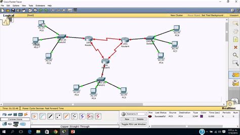 Configurar 3 Routers Por Consola En Cisco Packet Tracer Vlsm YouTube