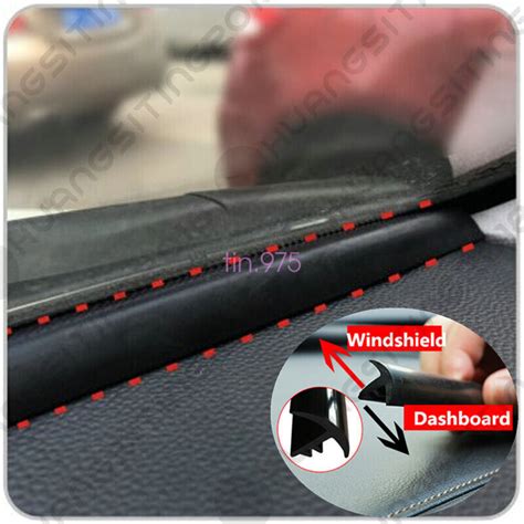 1 6m Car Windshield Dashboard Sealing Strip Noise Soundproof Anti Dust