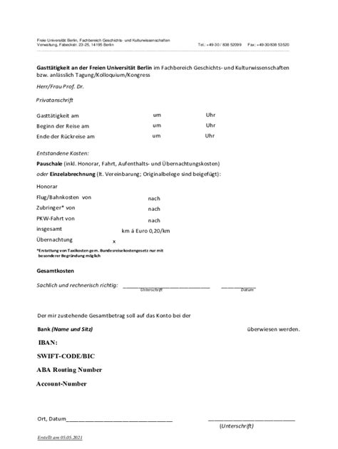 Fillable Online Iban Swift Code Bic Aba Routing Number Account Number