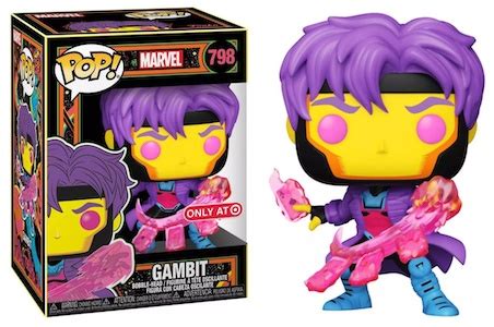 Funko Pop Marvel Black Light Checklist Gallery Exclusives List Variants