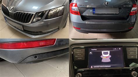 Skoda Octavia Iii Instalare Senzori De Parcare Originali Bara Spate