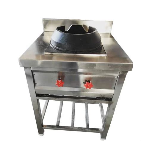 Commercial Stainless Steel Single Burner Gas Stove Dimension 4 X 2