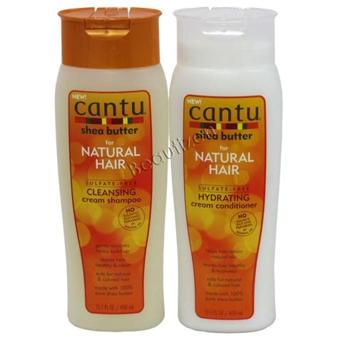 Cantu Shea Butter Natural Hair Shampoo And Conditioner Set