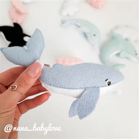 Blue Whale Whale Toy Ocean Toy Gift Boy Gift Girl - Etsy