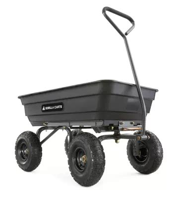 Gorilla Carts 600 lb. Capacity Poly Dump Cart at Tractor Supply Co.