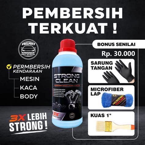 Jual 250ml STRONG CLEAN Pembersih Jamur Kaca Pembersih Mesin Dan