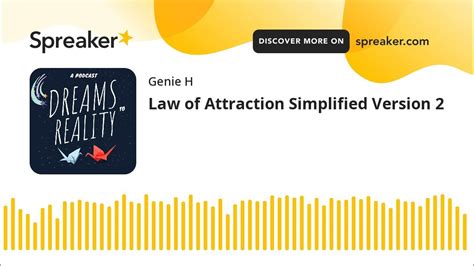 Law Of Attraction Simplified Version 2 Youtube