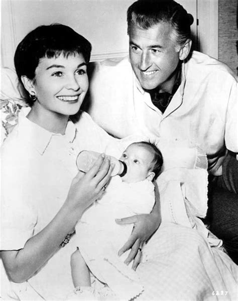 Jean Simmons And Stewart Granger With Their Daughter Tracy She Had