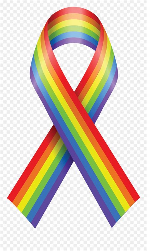 Download Lgbt Lgbt Ribbon Clipart 4511936 Pinclipart