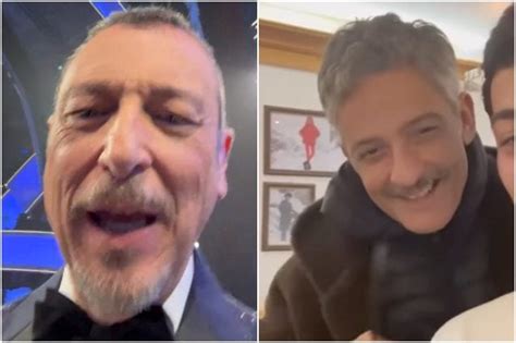 Sanremo Terza Serata Amadeus Apre In Diretta Instagram E Sbaglia