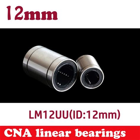 Pcs Lot Lm Uu Mm Linear Ball Bearing For Mm Shaft Bushing