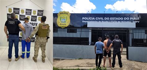 Polícia Civil Prende Dois Homens Suspeitos De Roubos De Veículos Em