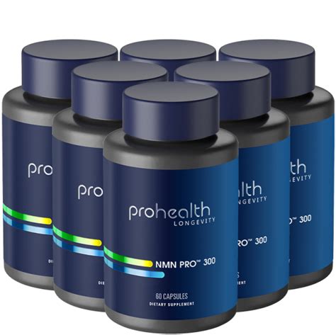 Uthever Nmn Pro 300 Enhanced Absorption 6 Pack 60 Capsules 300 Mg Per